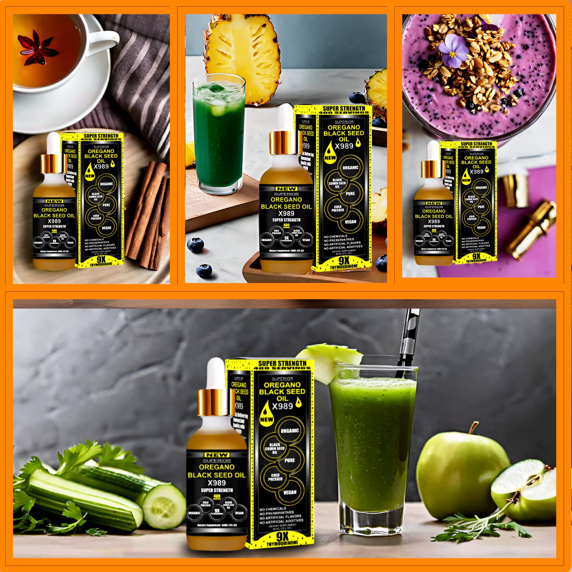 Empaque opaco protege aroma y frescura de SUPERIOR FULVIC HUMIC X935