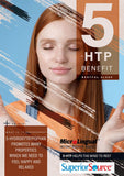 Superior Source 5-HTP: caja informativa destaca fórmula completa