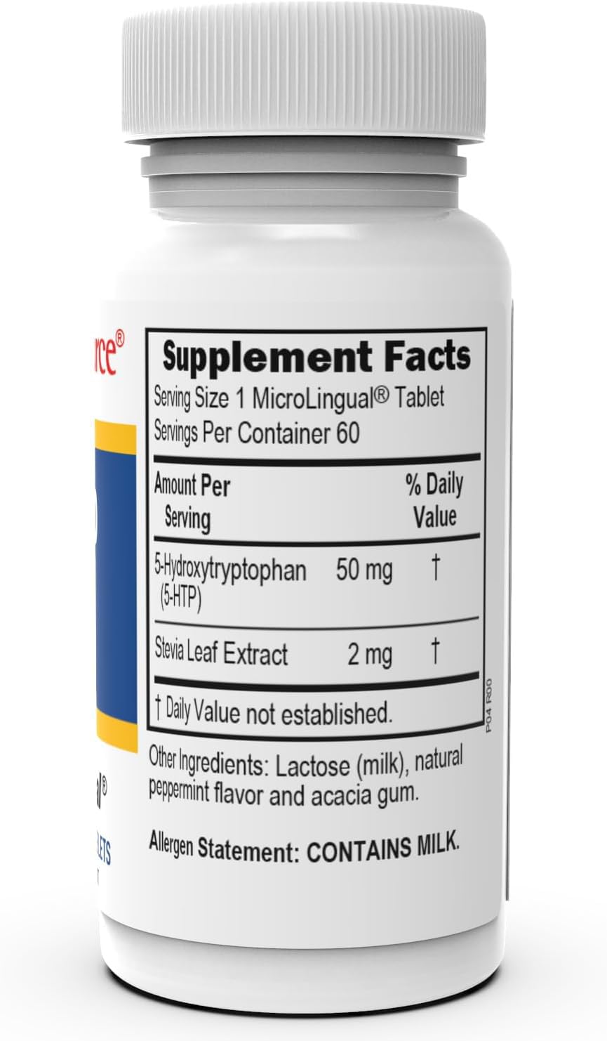 Superior Source 5-HTP: envase con tabletas de disolución instantánea para sueño reparador