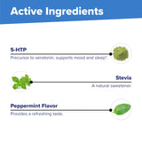Superior Source 5-HTP: envase destaca uso diario y bienestar