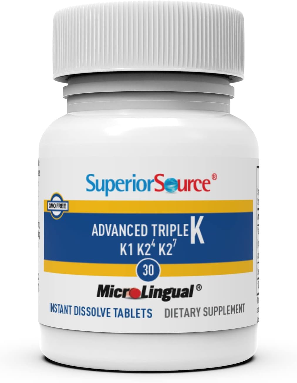 Superior Source Advanced Triple K: tabletas sublinguales para disolución rápida sin agua