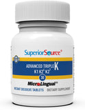 Superior Source Advanced Triple K: tabletas sublinguales para disolución rápida sin agua