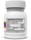 Superior Source B-12: dosis de 10000 mcg en formato oral sublingual.