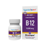 Superior Source B12 tableta disoluble para absorción rápida bajo la lengua