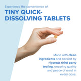 Tabletas Balance B Complex se disuelven bajo la lengua para absorción rápida