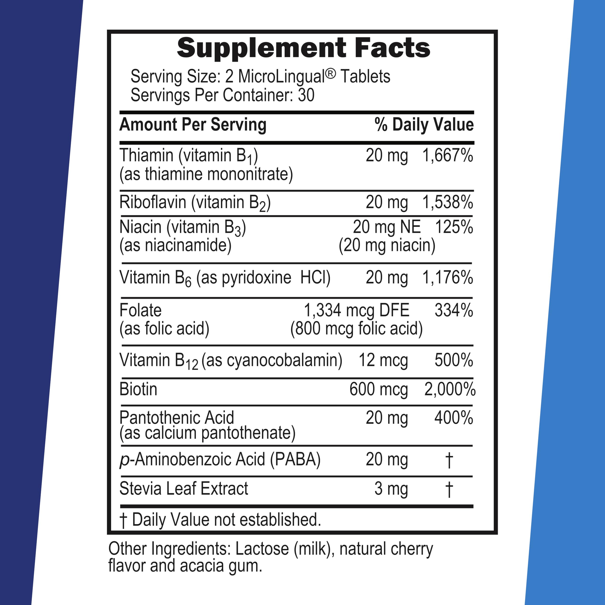 Envase de 60 tabletas Balance B Complex de Superior Source para uso diario
