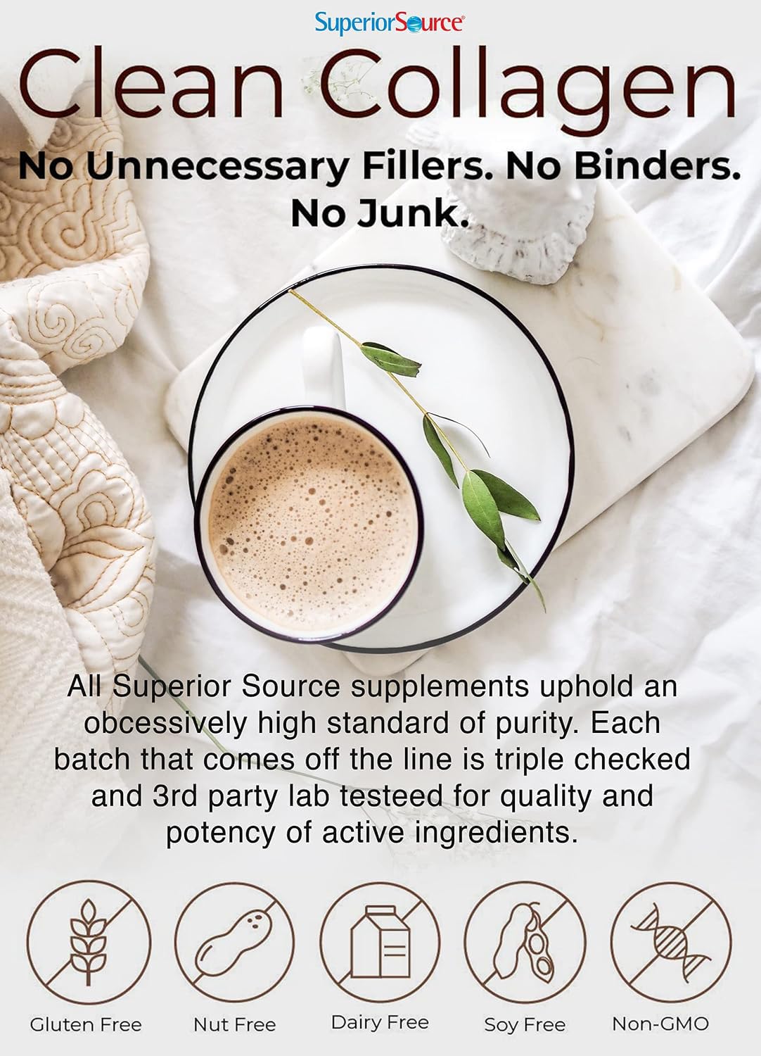 Superior Source Beauty Collagen: uso diario sencillo y neutro en sabor