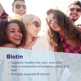 Etiqueta No GMO en Biotina Superior Source 5000 mcg.