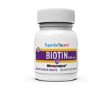 Biotina Superior Source para cabello, uñas y piel.