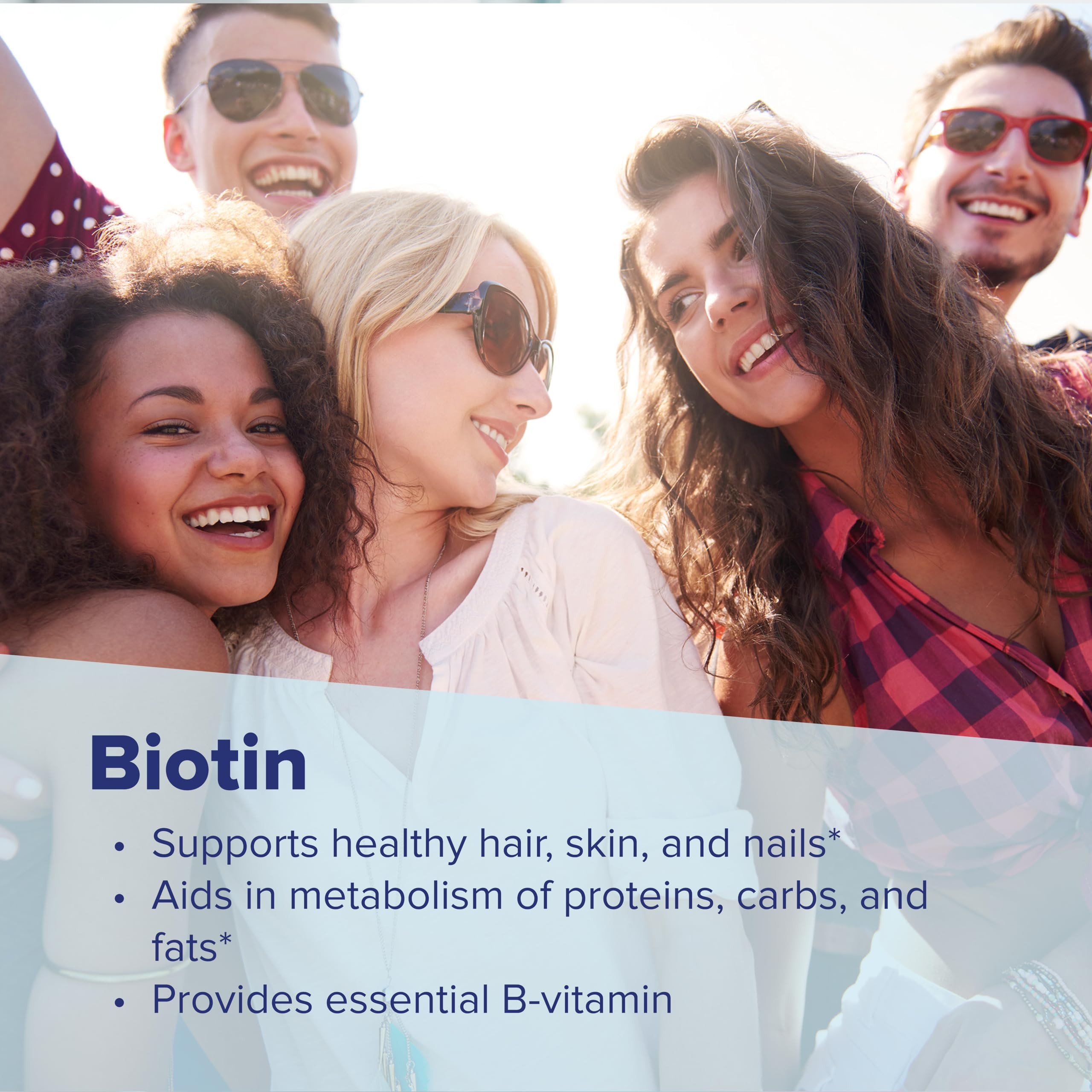 Biotina Superior Source: formato sublingual de disolución rápida.