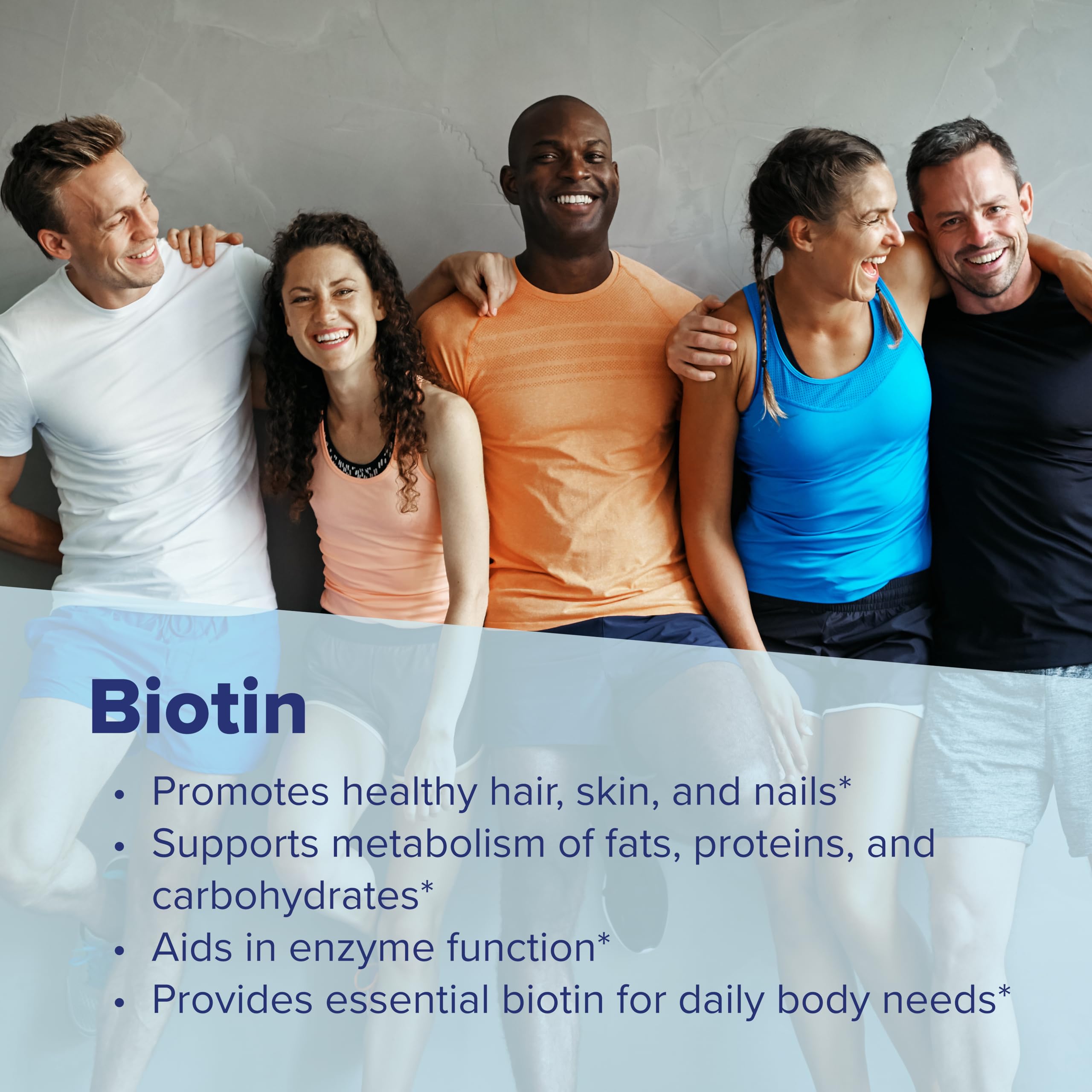 Biotina Superior Source 1000 mcg, apoyo al metabolismo energético diario