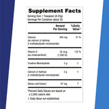 Superior Source Creatine HMB porción de 5 g de creatina y 3 g de HMB.