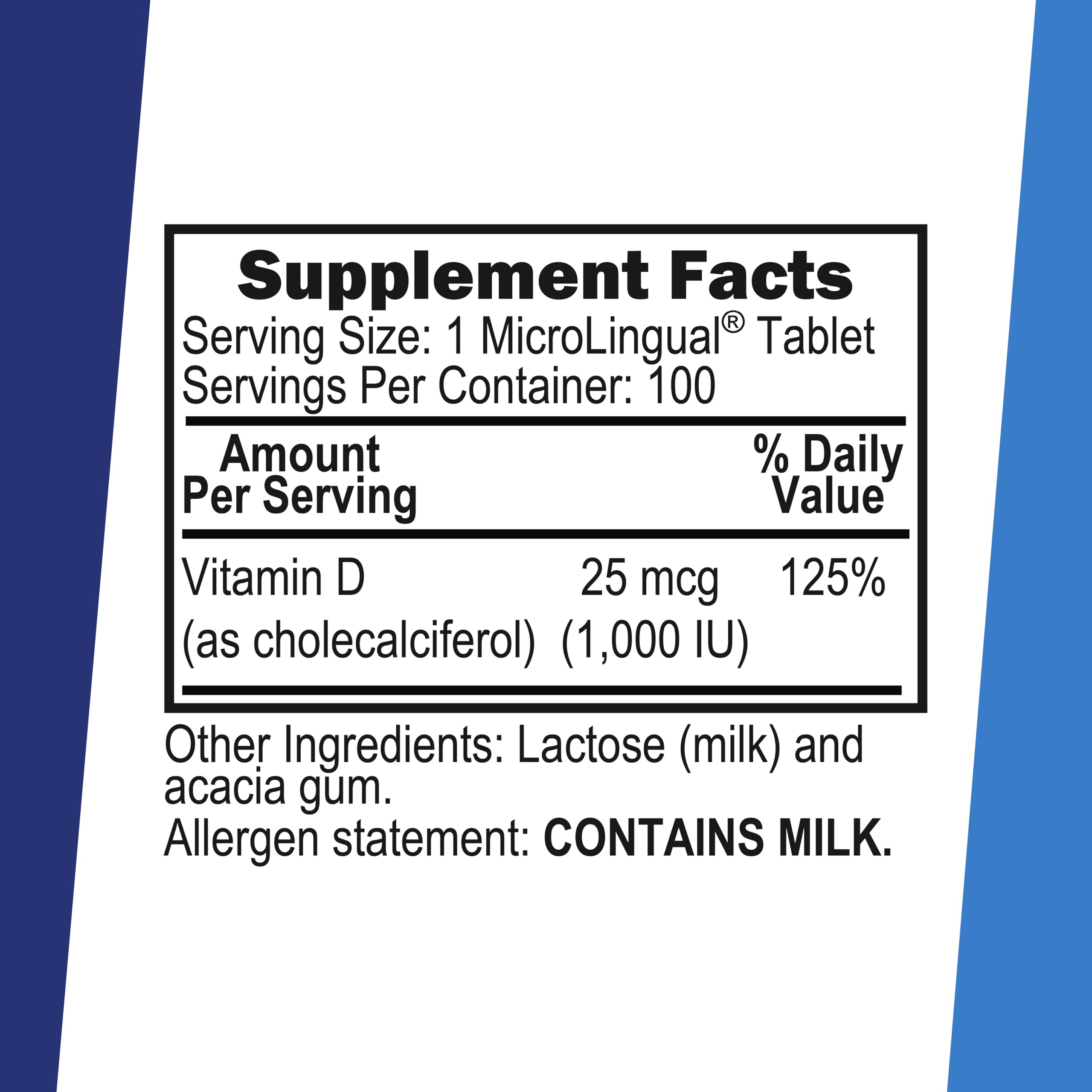 Superior Source D3 botella, dosis diaria para mantener niveles de vitamina D.