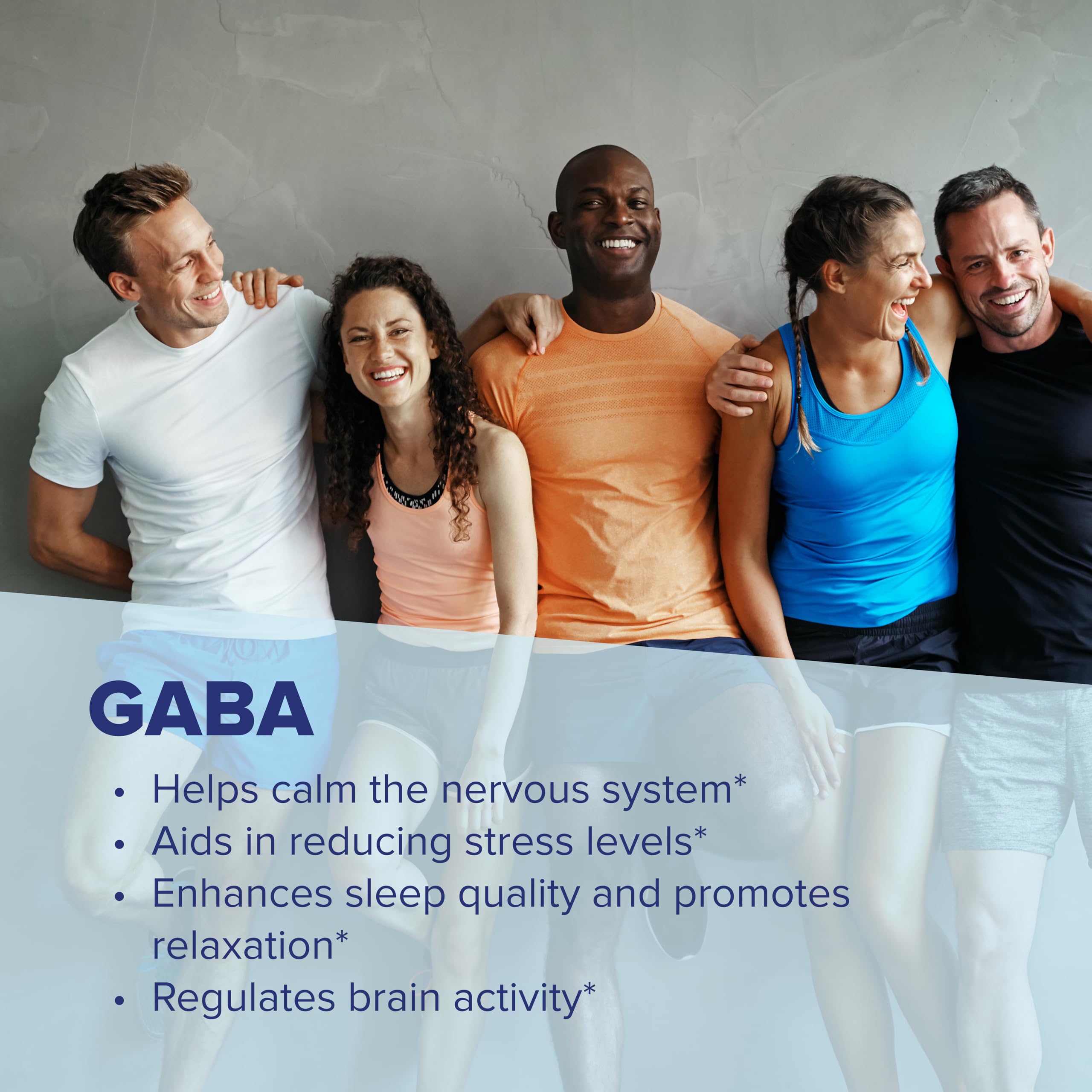 Superior Source GABA: tabletas disolviéndose en la boca, toma rápida sin agua.