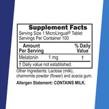 Tabletas Sublinguales de Superior Source Melatonina 1 mg que se disuelven rápido