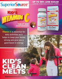 Uso diario recomendado de Superior Source Vitamina C para niños.