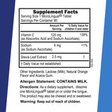 Superior Source tableta sublingual de Vitamina C para niños.