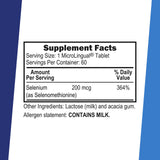 Superior Source Selenium 200 mcg: tabletas sublinguales de disolución rápida