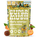 Gomitas SuperMush Energía en envase para foco y claridad.
