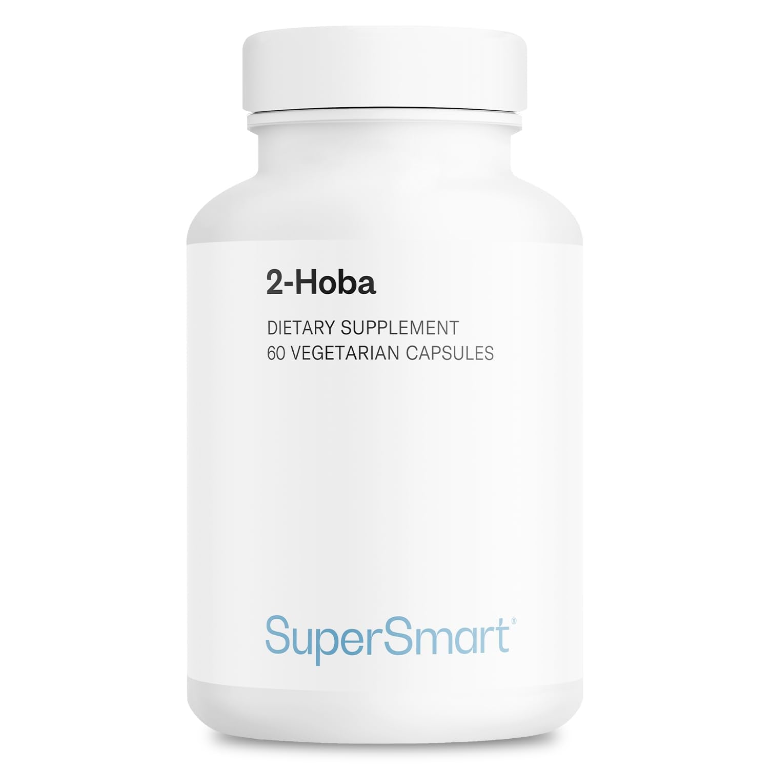 Supersmart 2-HOBA Hobamine: cápsulas vegetarianas para uso diario y bienestar.