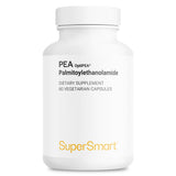 Supersmart 99% PEA cápsulas vegetarianas para apoyo diario del bienestar
