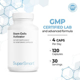 Supersmart Activador de Células Madre, extracto de té verde y polifenoles.