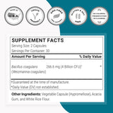Caja de Supersmart Bacillus Coagulans lista para estantería