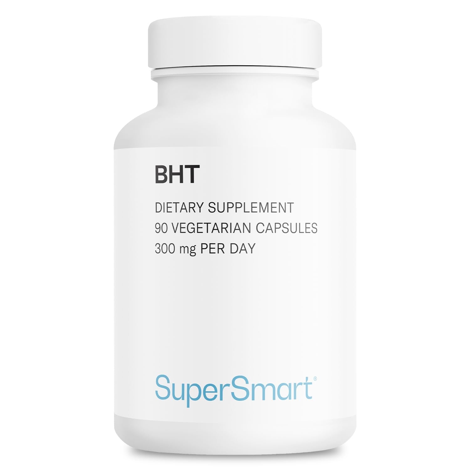 Supersmart BHT cápsula diaria para posible soporte antioxidante