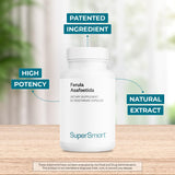 Botella de Supersmart Ferula Asafoetida con extracto Asafin al 2% para mayor potencia.