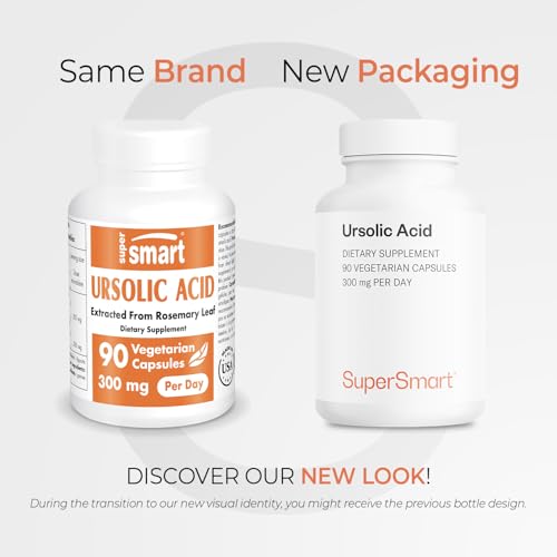 Supersmart: cápsulas de 50 mg de ácido ursólico para una dosis estable.