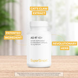 Capsulas de uncaria tomentosa de Supersmart, opción natural para complementar la dieta.