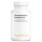 Supersmart Chrysantellum Americanum en botella con cápsulas para uso diario
