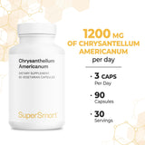 Supersmart Chrysantellum Americanum empaque que destaca no transgénico