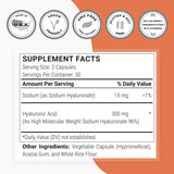 Dosis diaria de Supersmart: dos cápsulas para consumo sencillo.