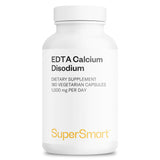 Supersmart EDTA cápsulas-180, suplemento diario apto para dietas veganas.