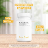 Supersmart envase Probiotico Subtilis con etiqueta clara.