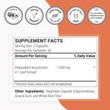 Etiqueta del producto Supersmart con información clara sobre la fórmula.