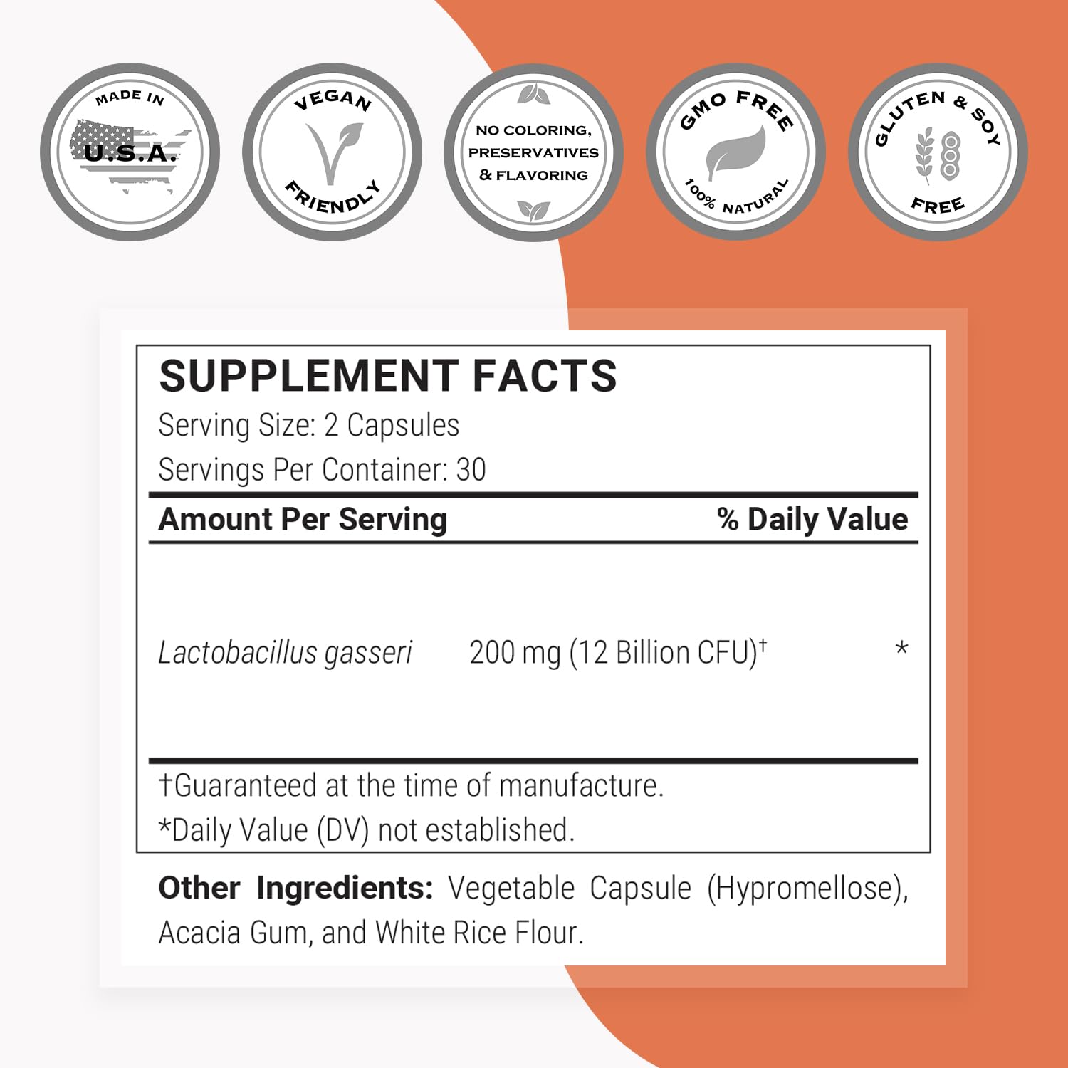 Etiqueta de Supersmart detallando dosis y componentes.