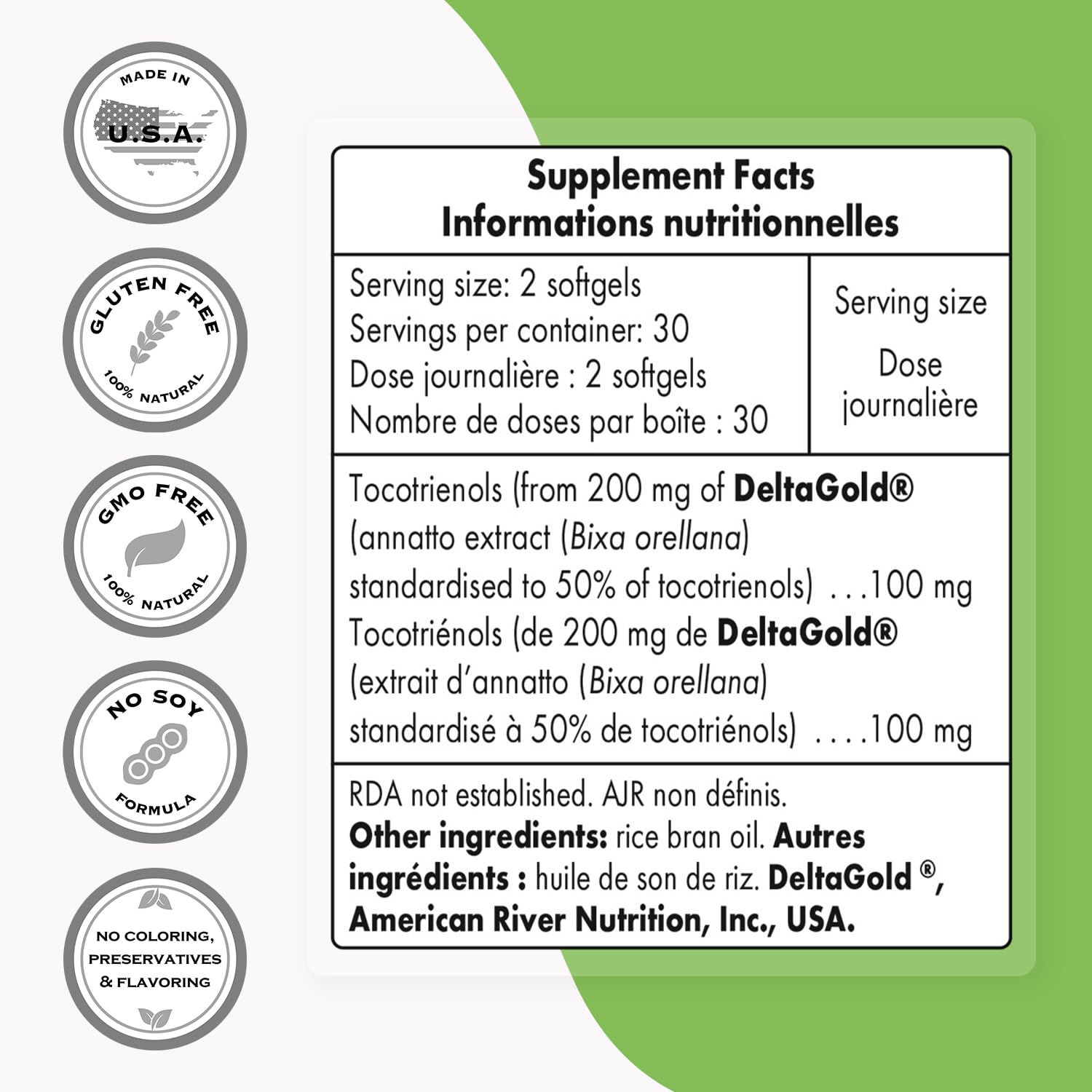 Extracto de annatto Bixa orellana para biodisponibilidad alta