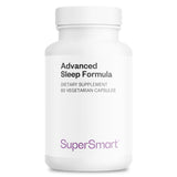 Supersmart fórmula sueño avanzada – botella de cápsulas para apoyar el descanso nocturno.