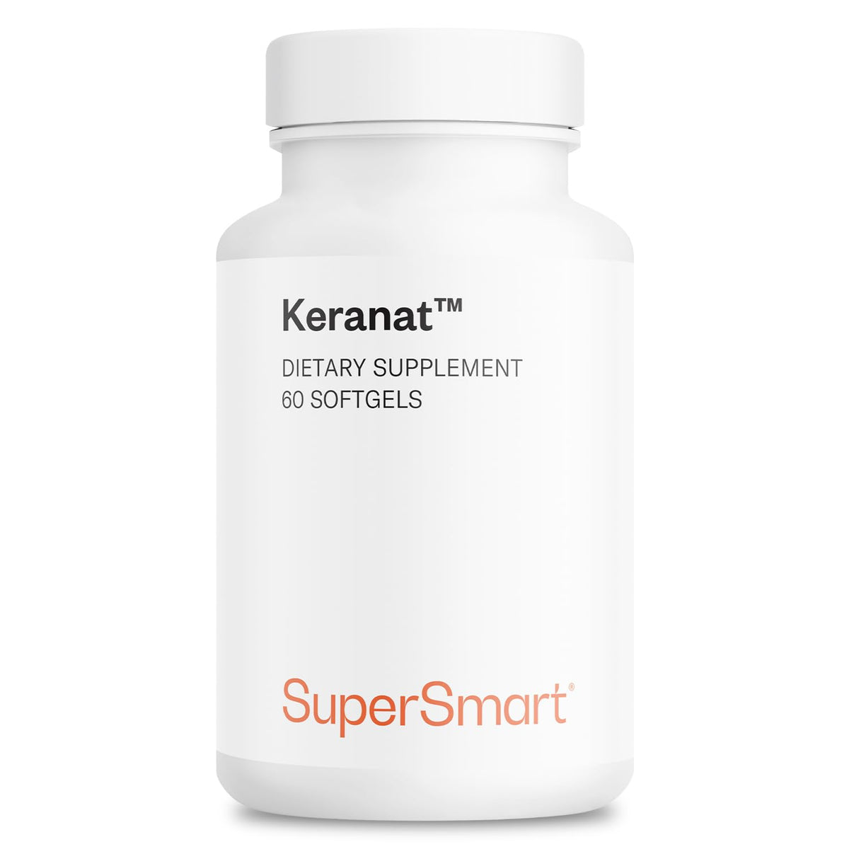 Supersmart Keranat cápsulas blandas para uso diario y apoyo capilar.