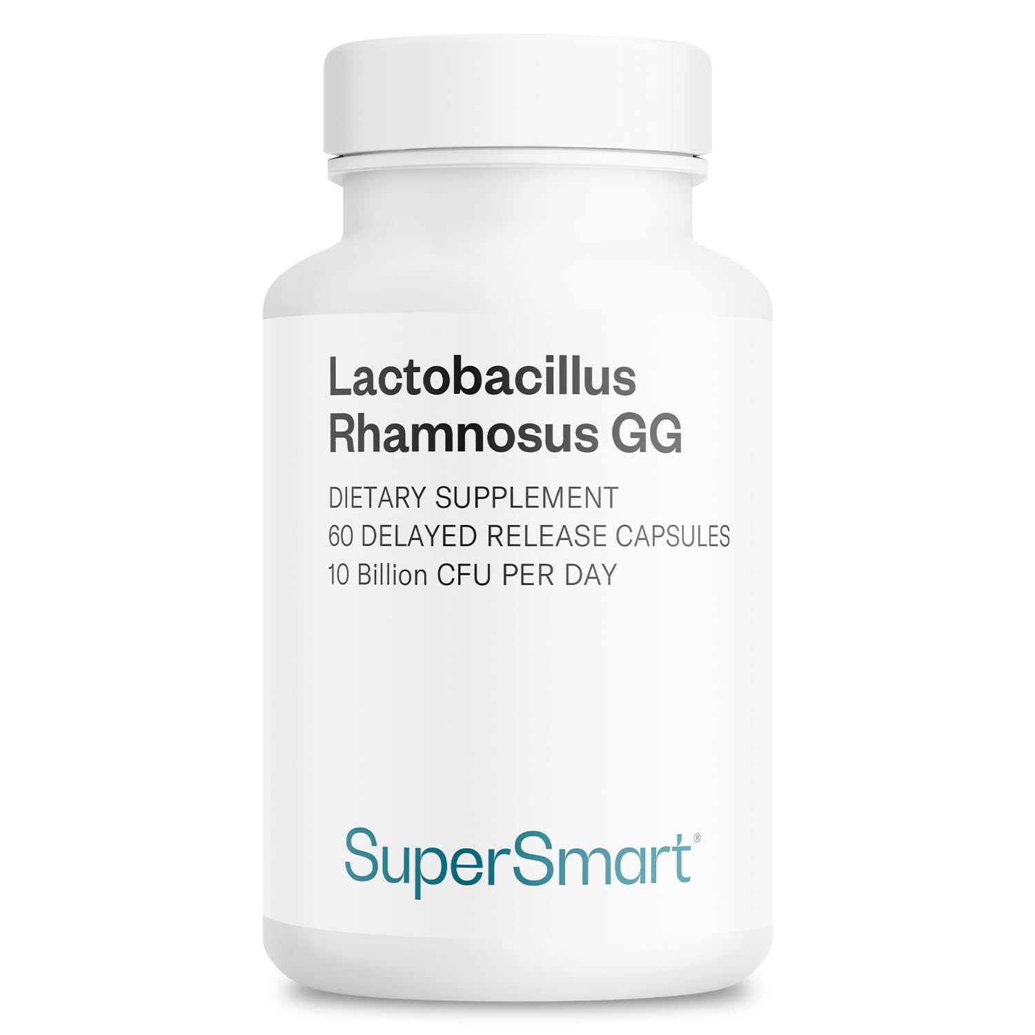 Supersmart Lactobacillus Rhamnosus GG, cápsulas de liberación retardada, apoyo digestivo diario