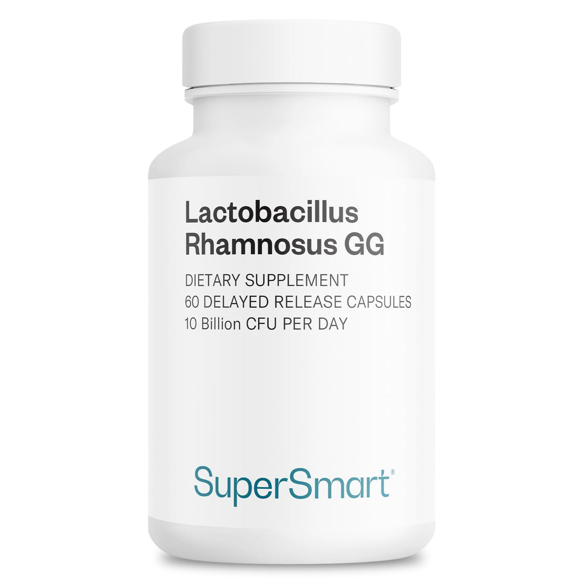 Supersmart Lactobacillus Rhamnosus GG, cápsulas de liberación retardada, apoyo digestivo diario