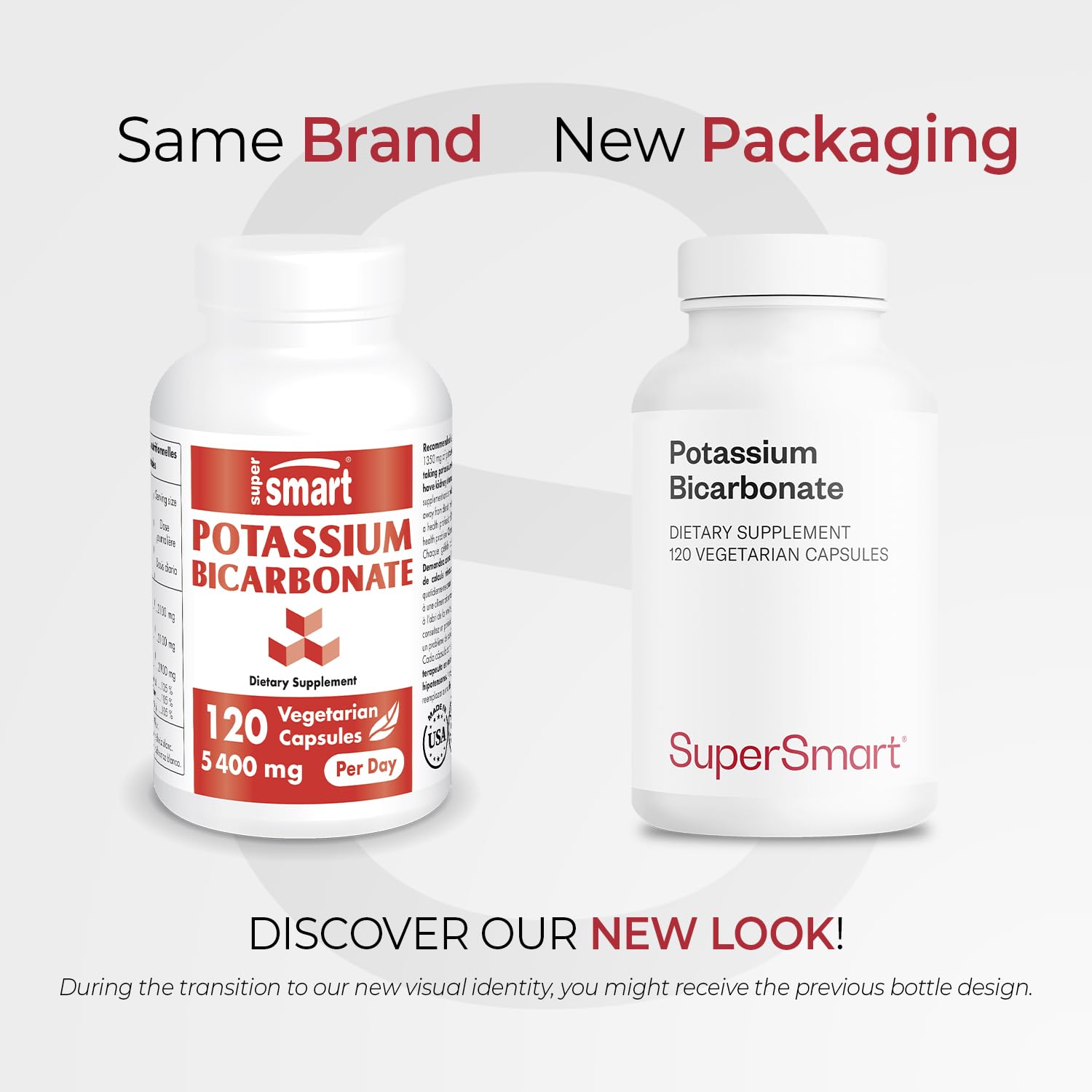 Supersmart empaque con etiqueta natural para claridad y confianza