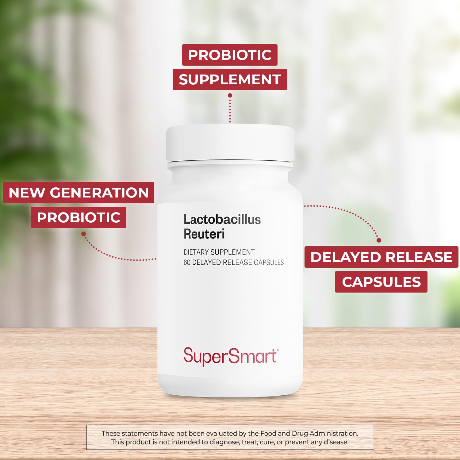 Probiótico Supersmart para equilibrar la microbiota intestinal