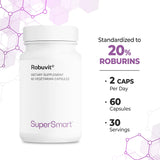 Supersmart Robuvit caja de presentación, fácil de almacenar en casa.