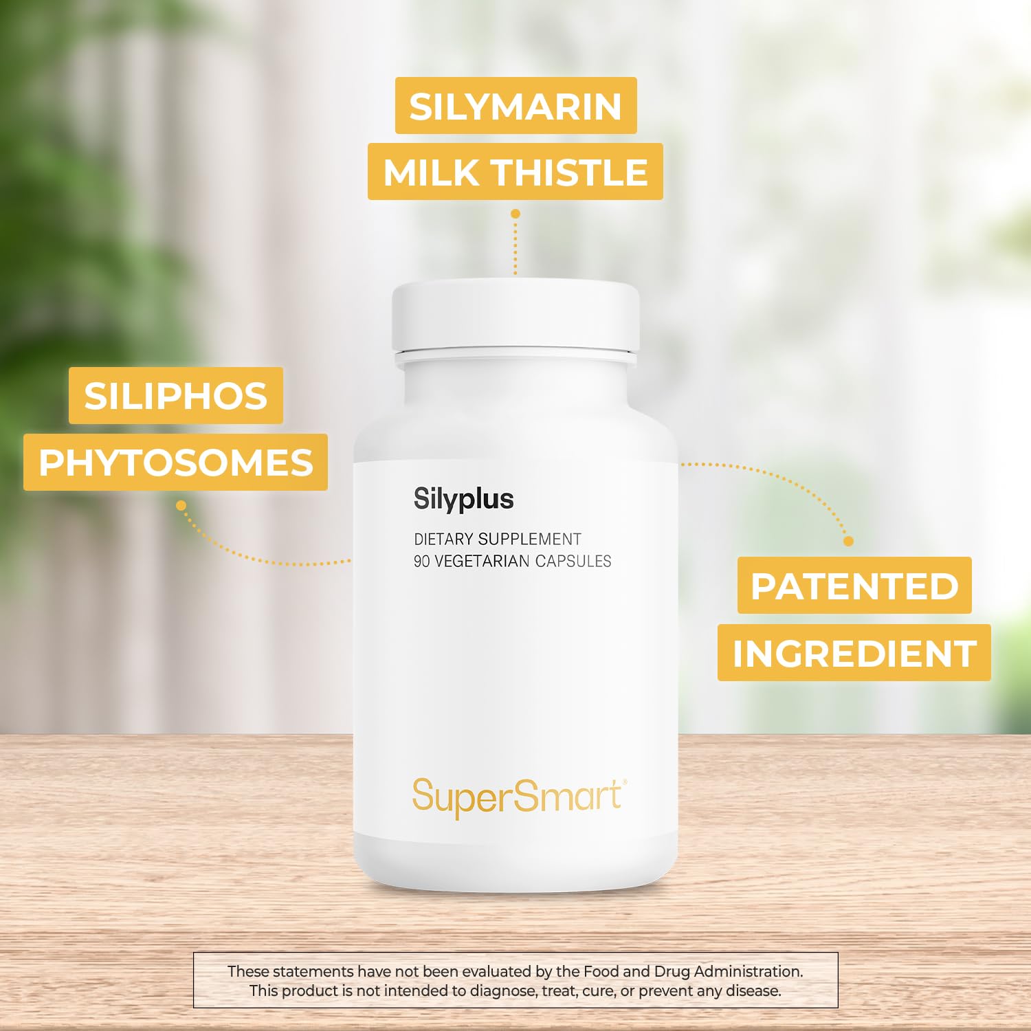 Supersmart SilyPlus etiqueta con información clara y útil.