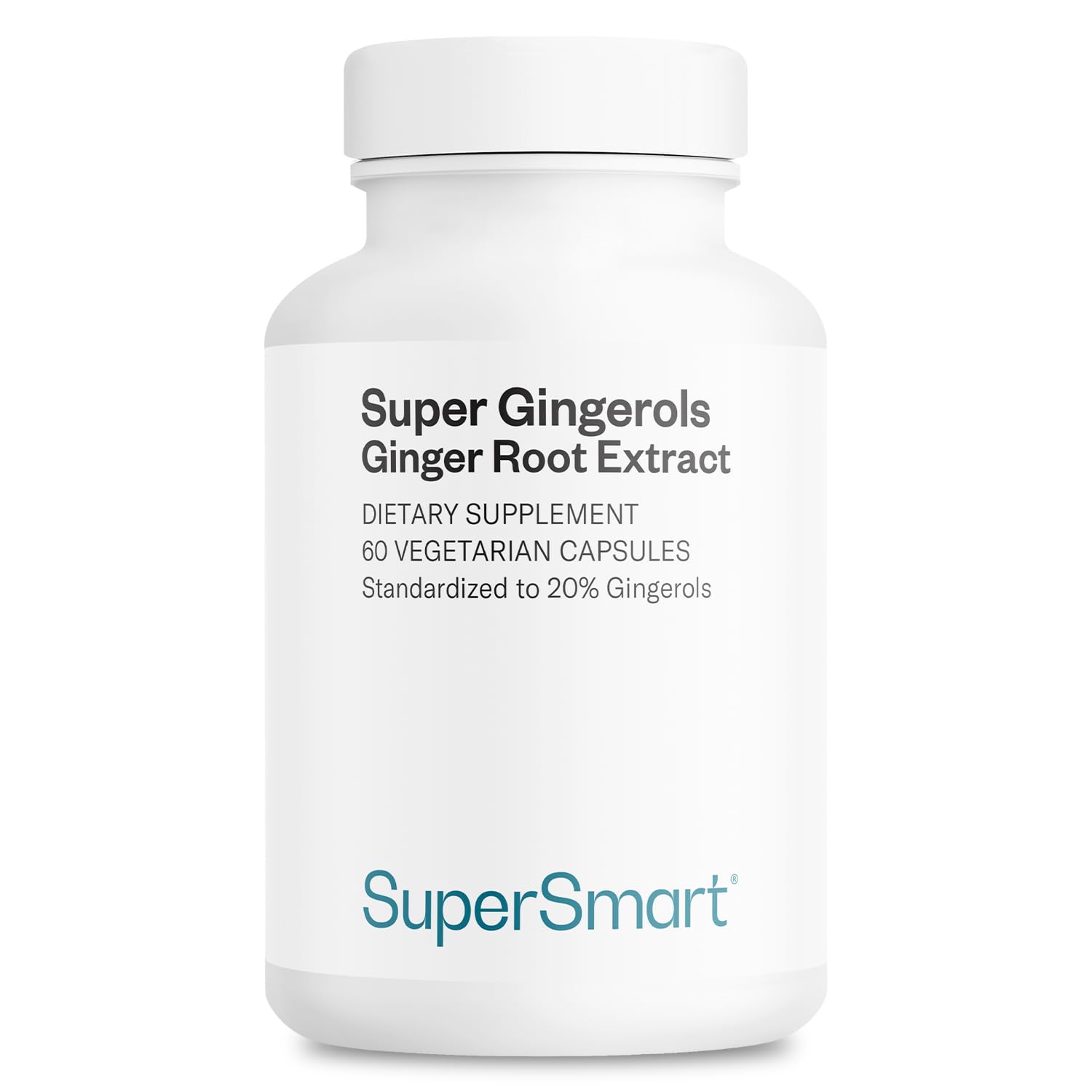 Supersmart Super Gingerols: cápsulas de jengibre para energía diaria