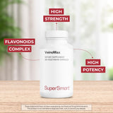Supersmart VeinoMax muestra diosmina para apoyar la circulación.