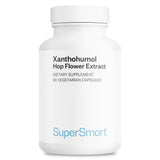 Supersmart Xanthohumol, cápsulas diarias, ofrecen apoyo antioxidante para el día.